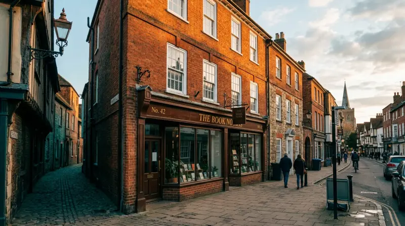 Period commercial building with ground floor shop and flats above on an Essex high street