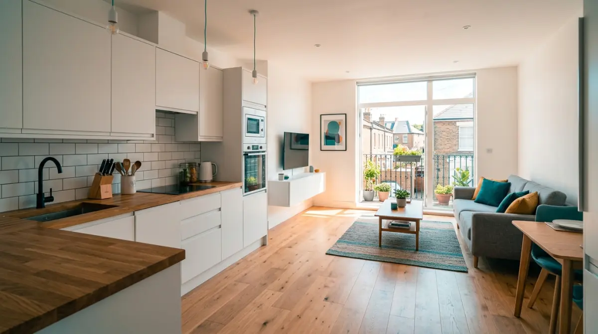 Renovation tools and property plans for buy-to-let refurbishment project